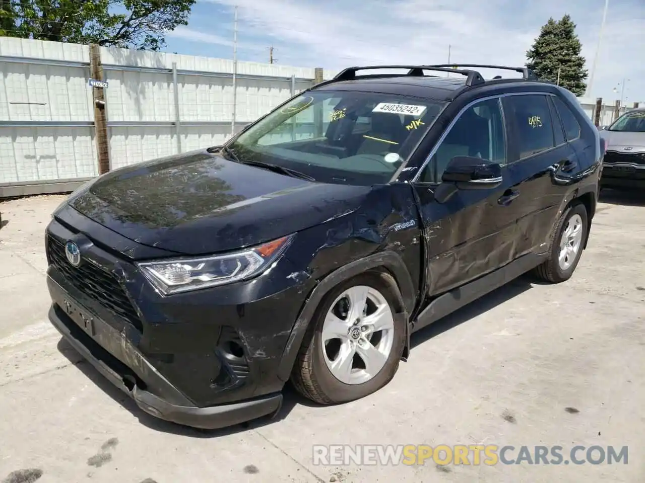 2 Photograph of a damaged car 4T3RWRFV1MU036990 TOYOTA RAV4 2021