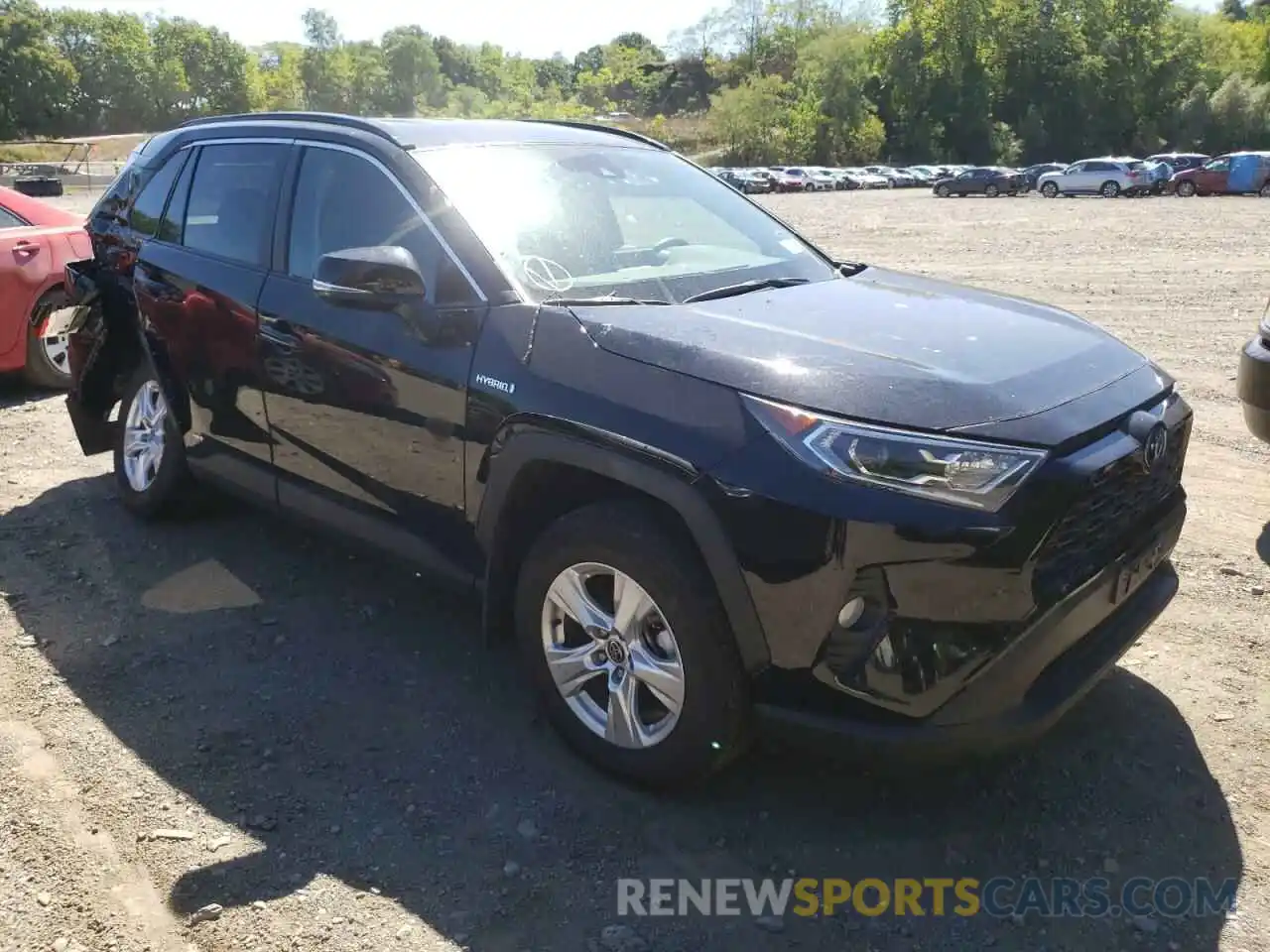 1 Фотография поврежденного автомобиля 4T3RWRFV1MU039680 TOYOTA RAV4 2021