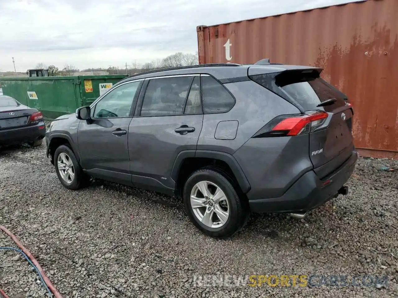 2 Photograph of a damaged car 4T3RWRFV1MU041851 TOYOTA RAV4 2021