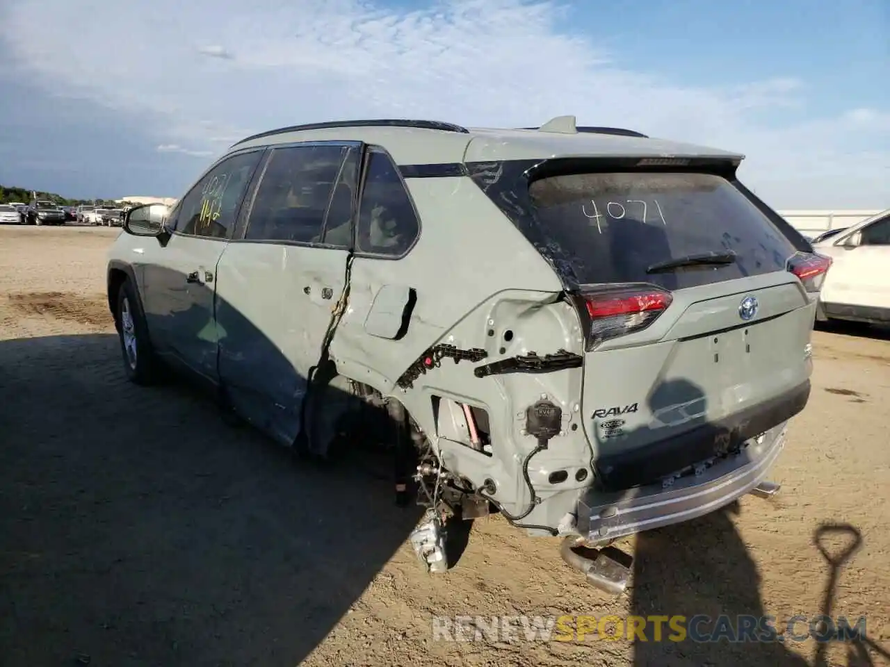 3 Photograph of a damaged car 4T3RWRFV1MU044071 TOYOTA RAV4 2021