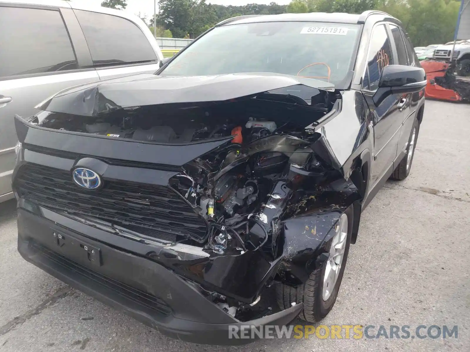 2 Photograph of a damaged car 4T3RWRFV2MU014335 TOYOTA RAV4 2021