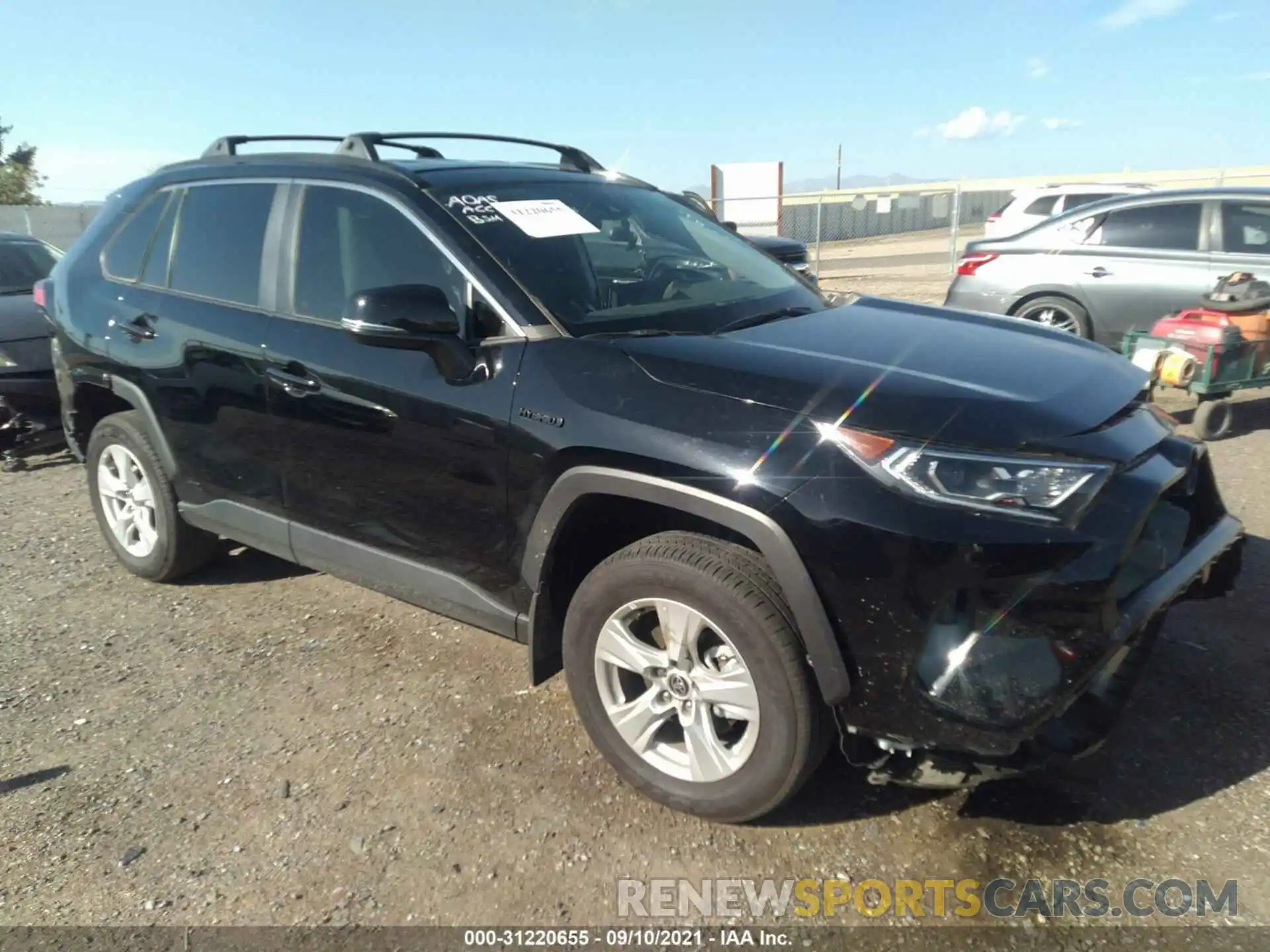 1 Photograph of a damaged car 4T3RWRFV2MU016313 TOYOTA RAV4 2021