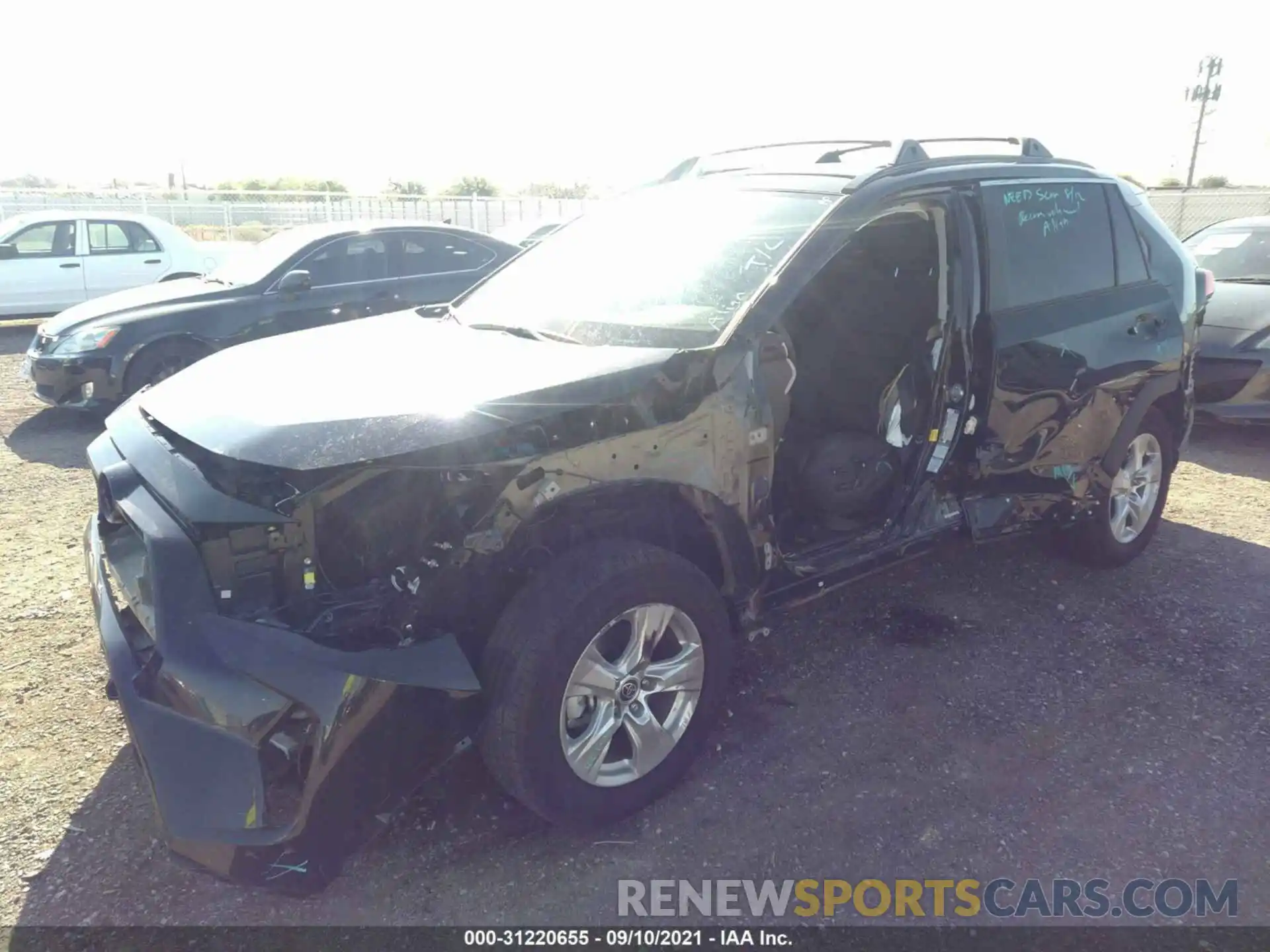 2 Photograph of a damaged car 4T3RWRFV2MU016313 TOYOTA RAV4 2021