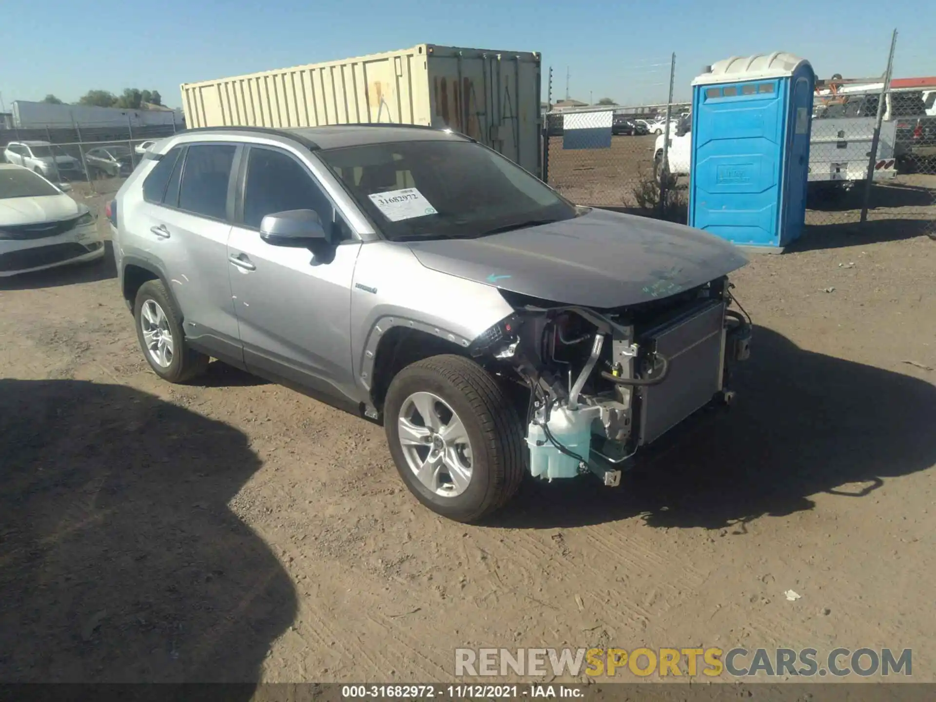 1 Photograph of a damaged car 4T3RWRFV2MU024170 TOYOTA RAV4 2021