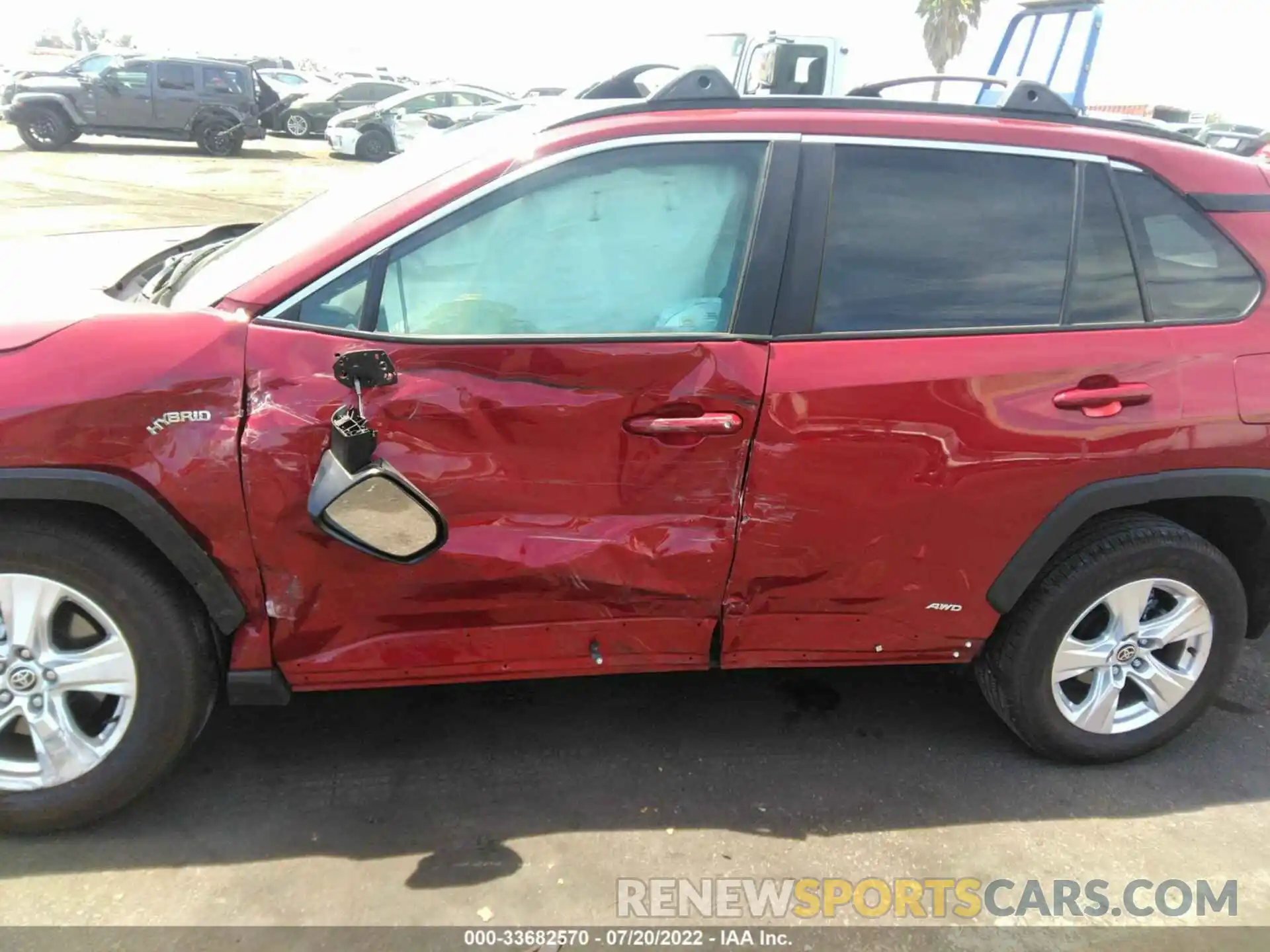 6 Photograph of a damaged car 4T3RWRFV2MU024265 TOYOTA RAV4 2021