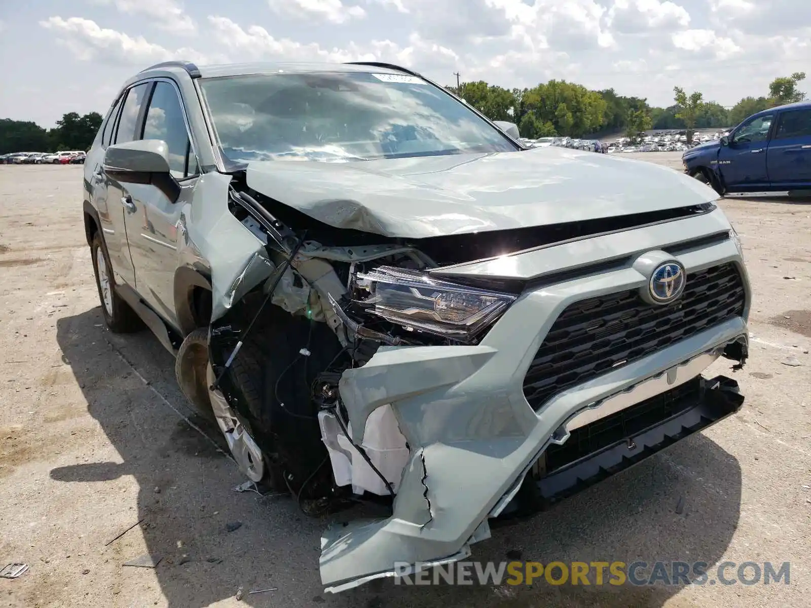 9 Photograph of a damaged car 4T3RWRFV2MU025271 TOYOTA RAV4 2021