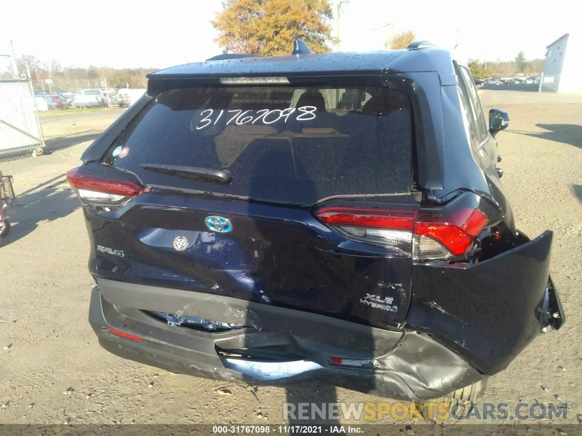 6 Фотография поврежденного автомобиля 4T3RWRFV2MU026937 TOYOTA RAV4 2021