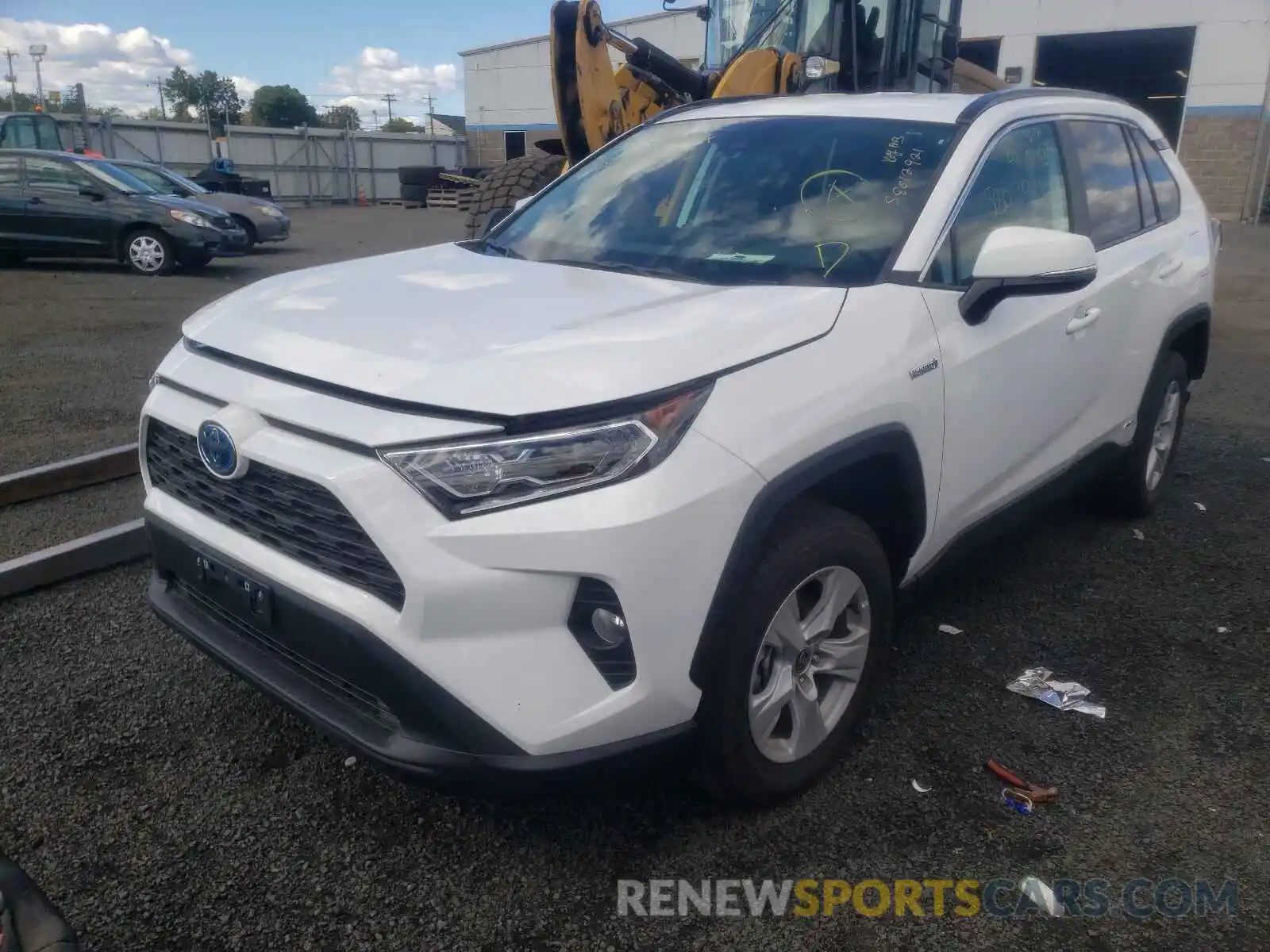 2 Фотография поврежденного автомобиля 4T3RWRFV2MU027635 TOYOTA RAV4 2021