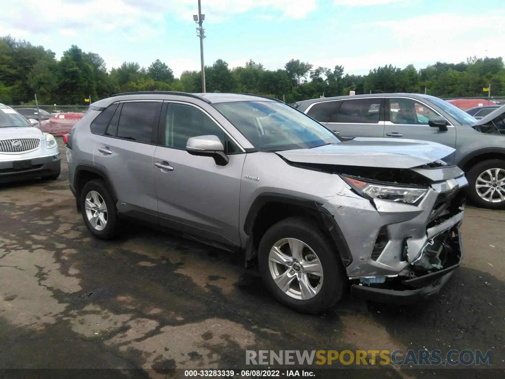 1 Photograph of a damaged car 4T3RWRFV2MU031491 TOYOTA RAV4 2021