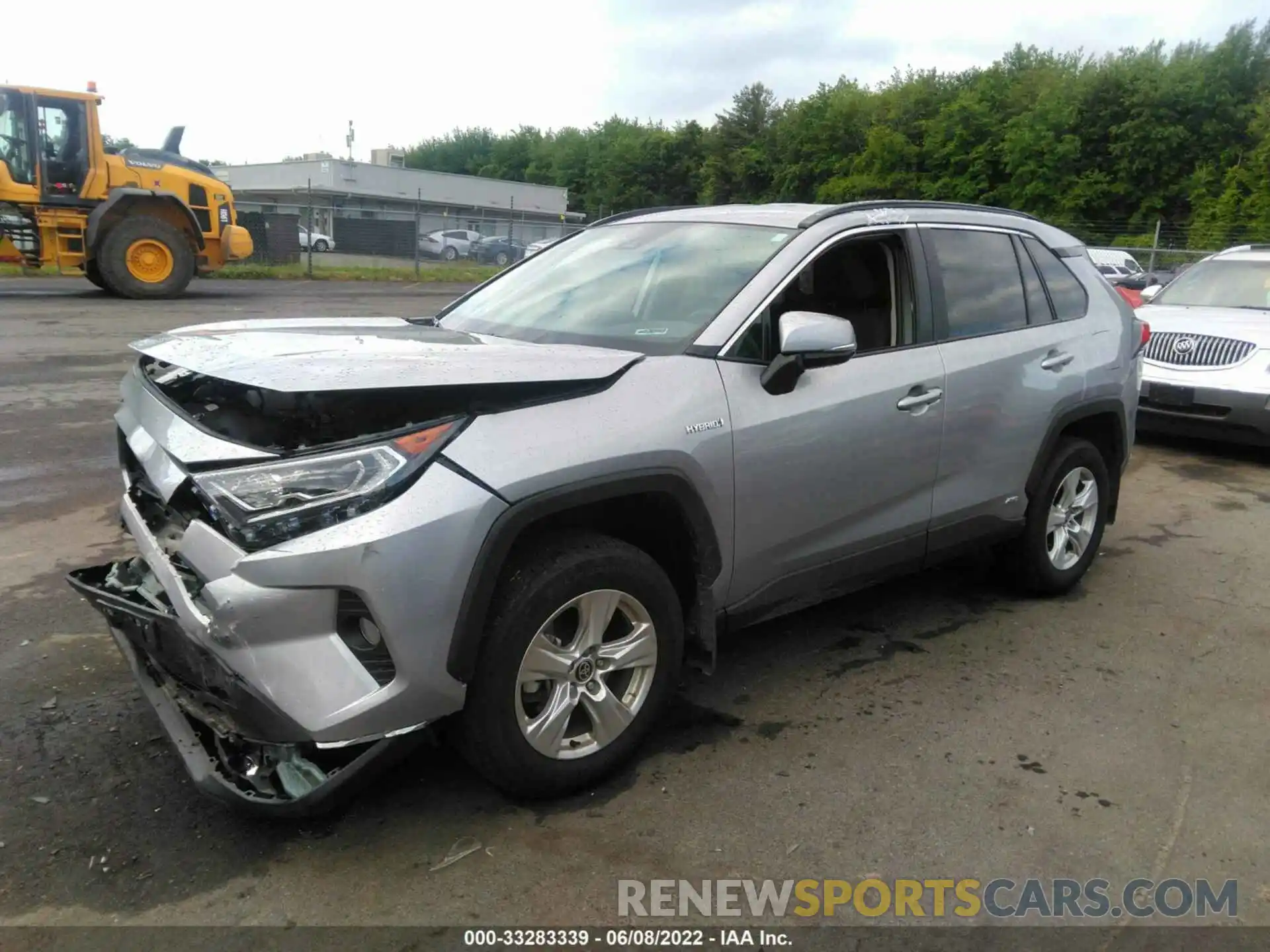 2 Photograph of a damaged car 4T3RWRFV2MU031491 TOYOTA RAV4 2021