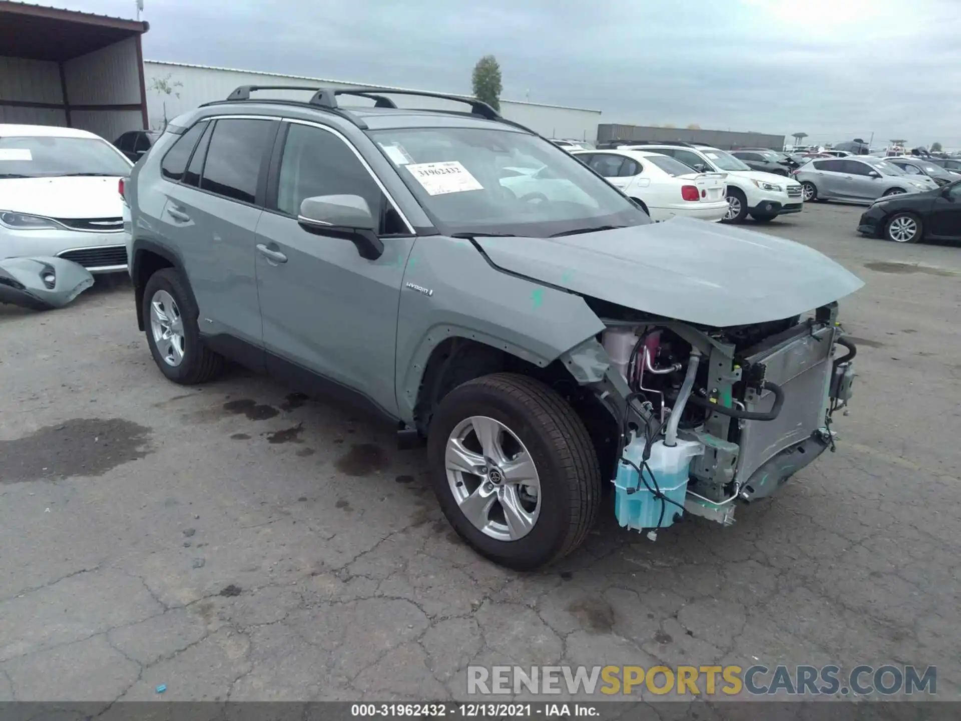 1 Photograph of a damaged car 4T3RWRFV2MU034732 TOYOTA RAV4 2021