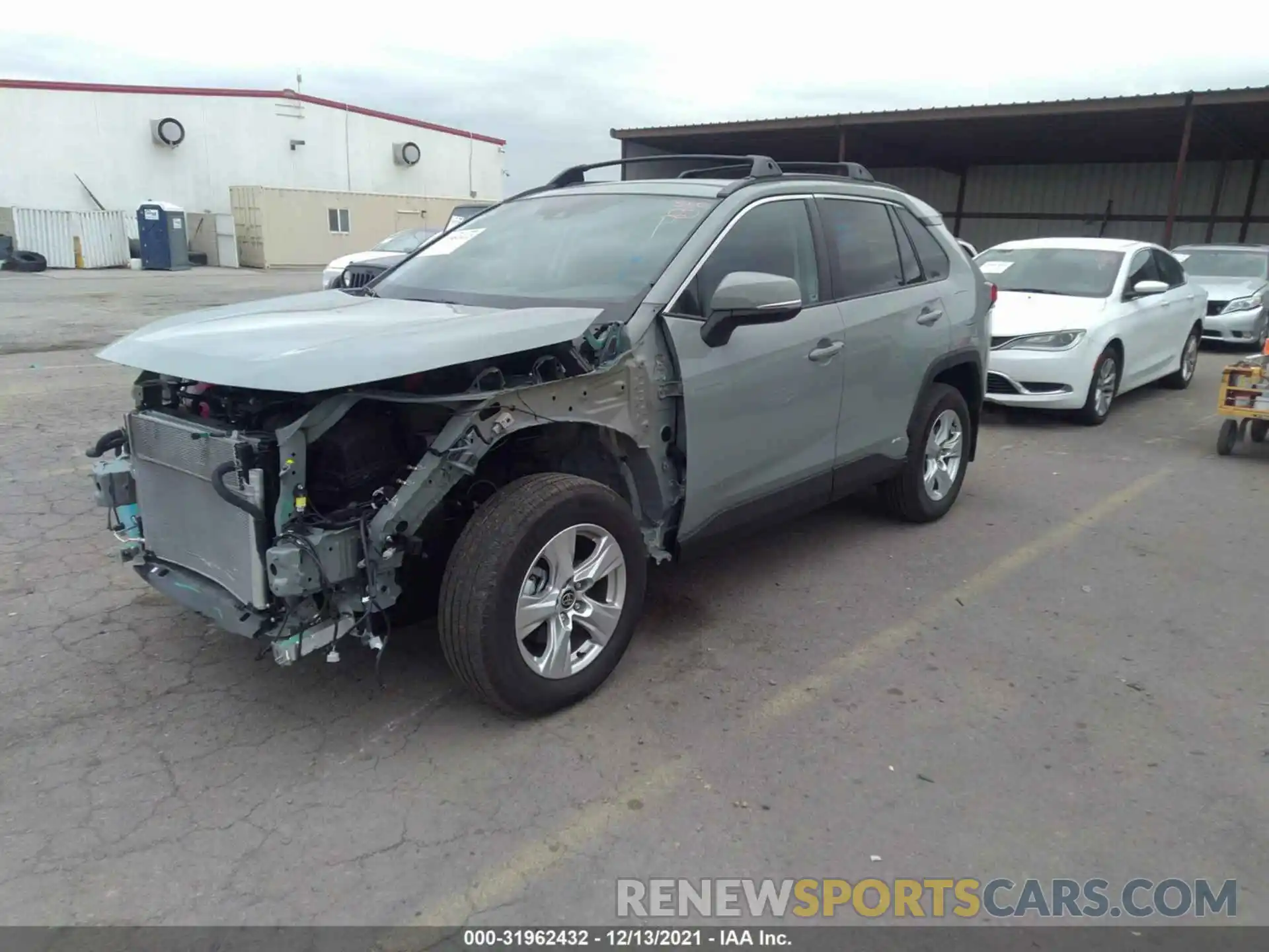 2 Photograph of a damaged car 4T3RWRFV2MU034732 TOYOTA RAV4 2021