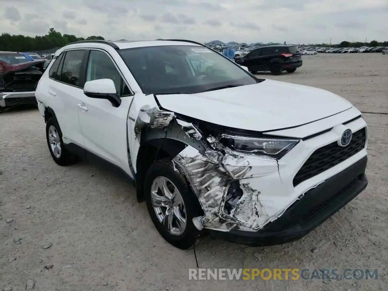 1 Photograph of a damaged car 4T3RWRFV2MU041468 TOYOTA RAV4 2021