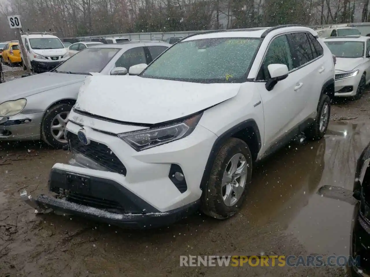 2 Photograph of a damaged car 4T3RWRFV2MU046007 TOYOTA RAV4 2021