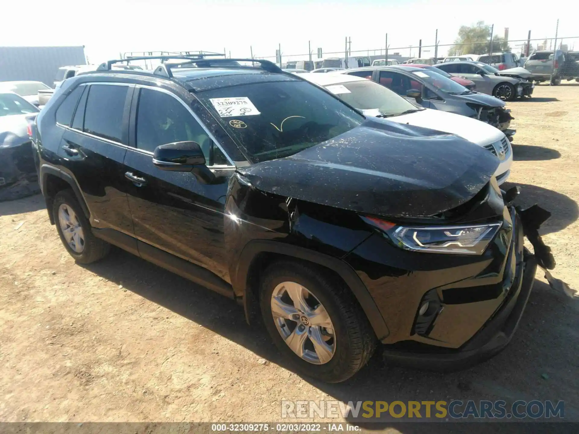 1 Photograph of a damaged car 4T3RWRFV2MU049117 TOYOTA RAV4 2021