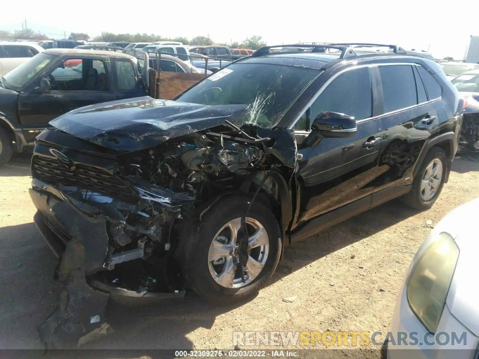 2 Photograph of a damaged car 4T3RWRFV2MU049117 TOYOTA RAV4 2021