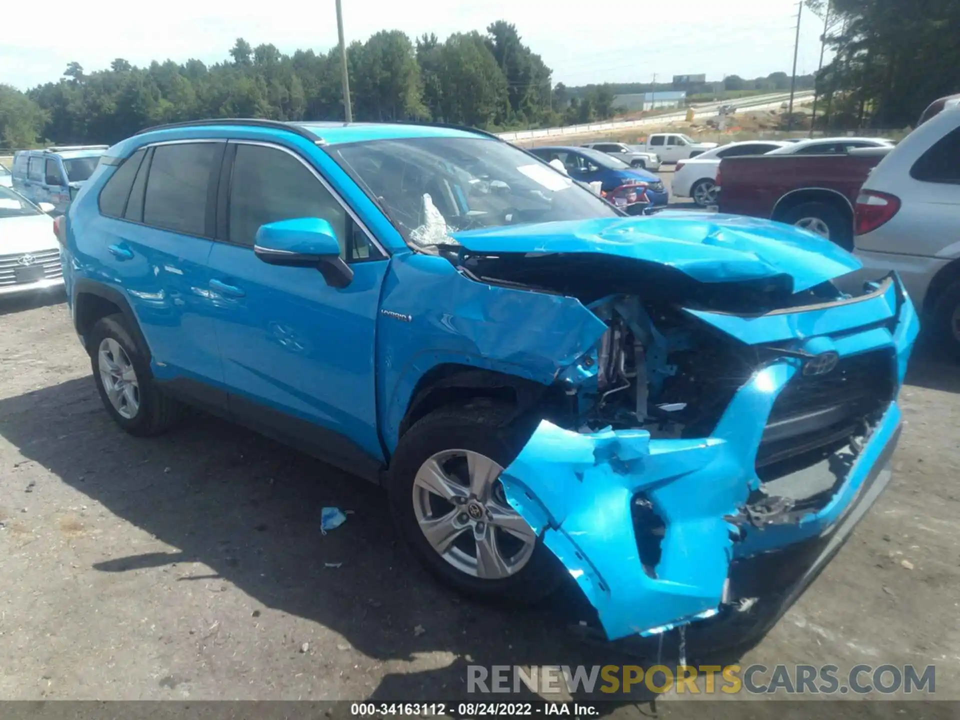 1 Photograph of a damaged car 4T3RWRFV3MU013971 TOYOTA RAV4 2021