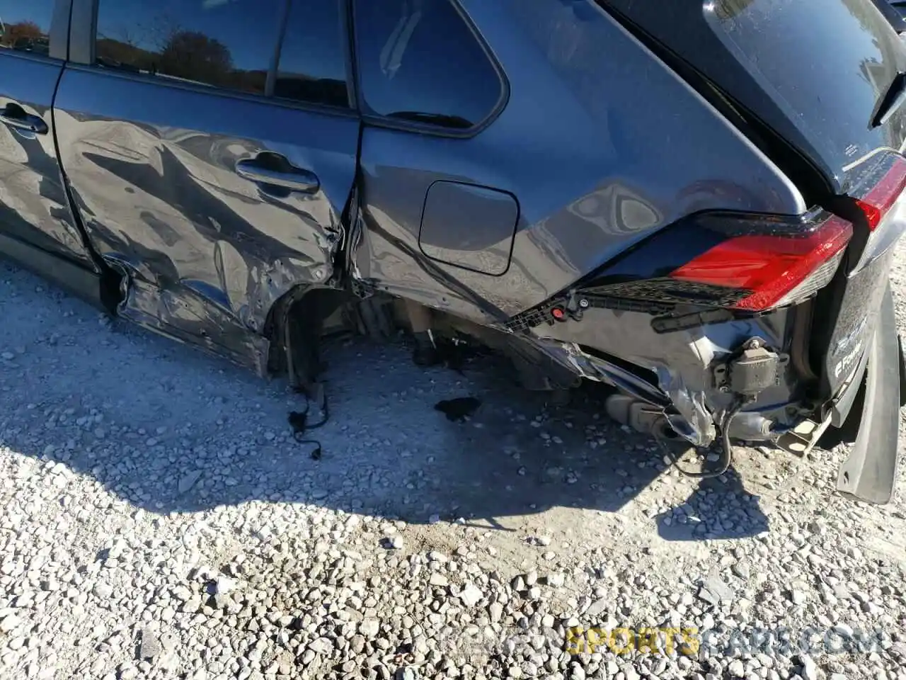 9 Photograph of a damaged car 4T3RWRFV3MU020239 TOYOTA RAV4 2021