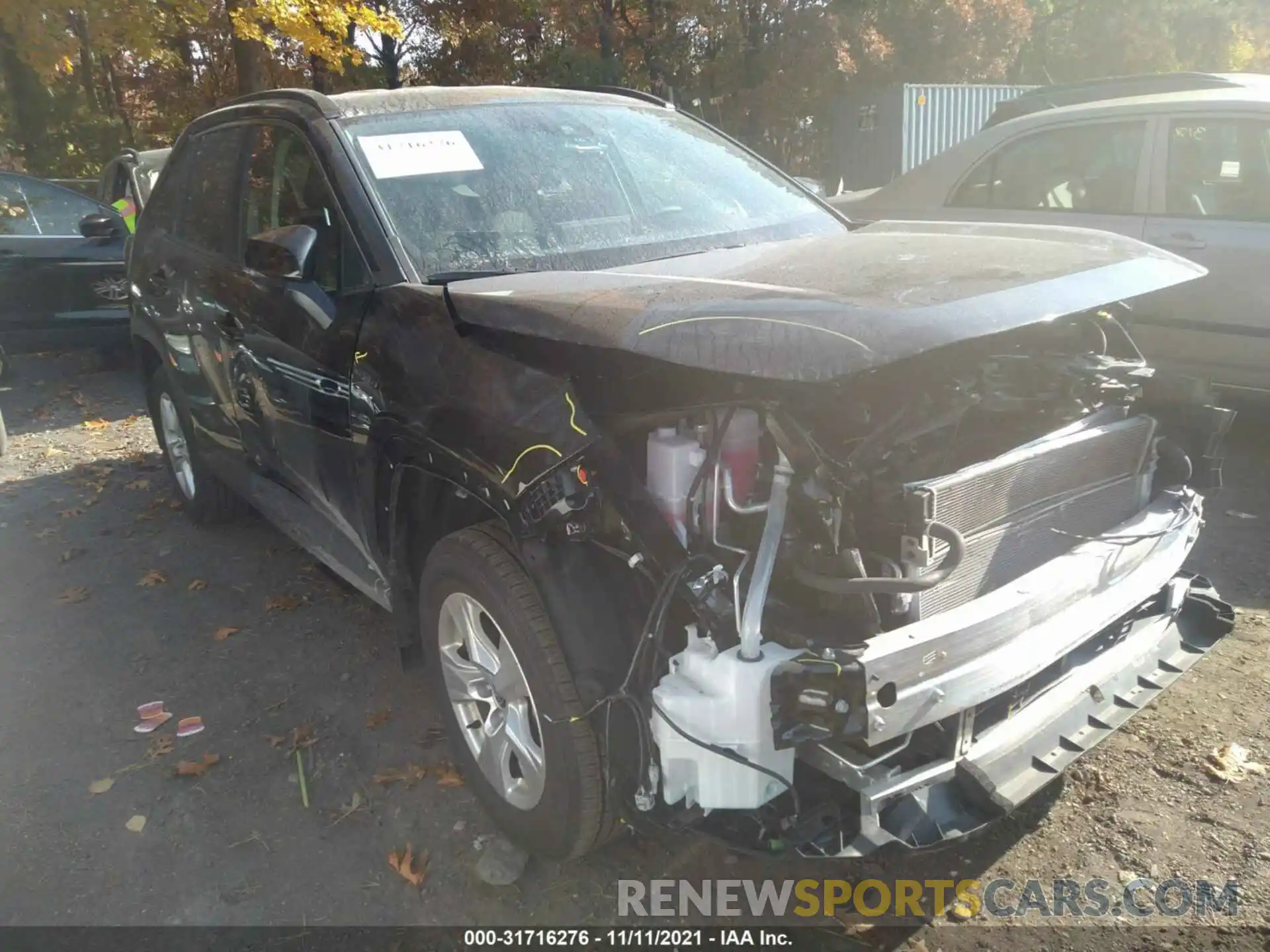 1 Photograph of a damaged car 4T3RWRFV3MU021794 TOYOTA RAV4 2021