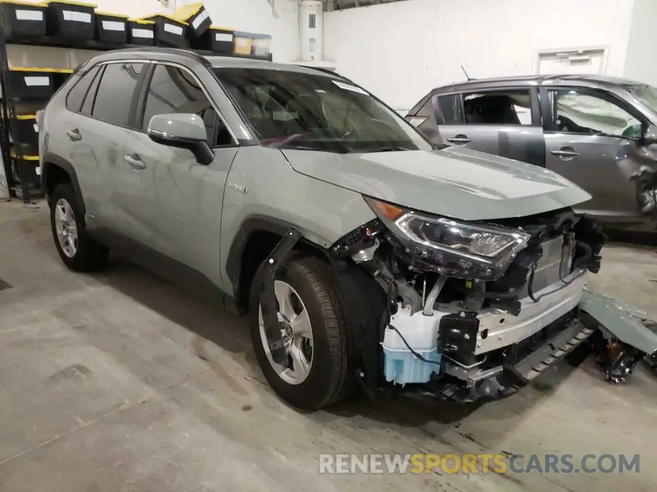 1 Photograph of a damaged car 4T3RWRFV3MU022458 TOYOTA RAV4 2021