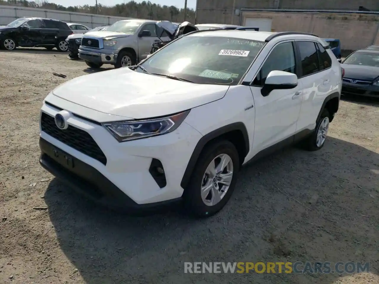 2 Photograph of a damaged car 4T3RWRFV3MU023173 TOYOTA RAV4 2021