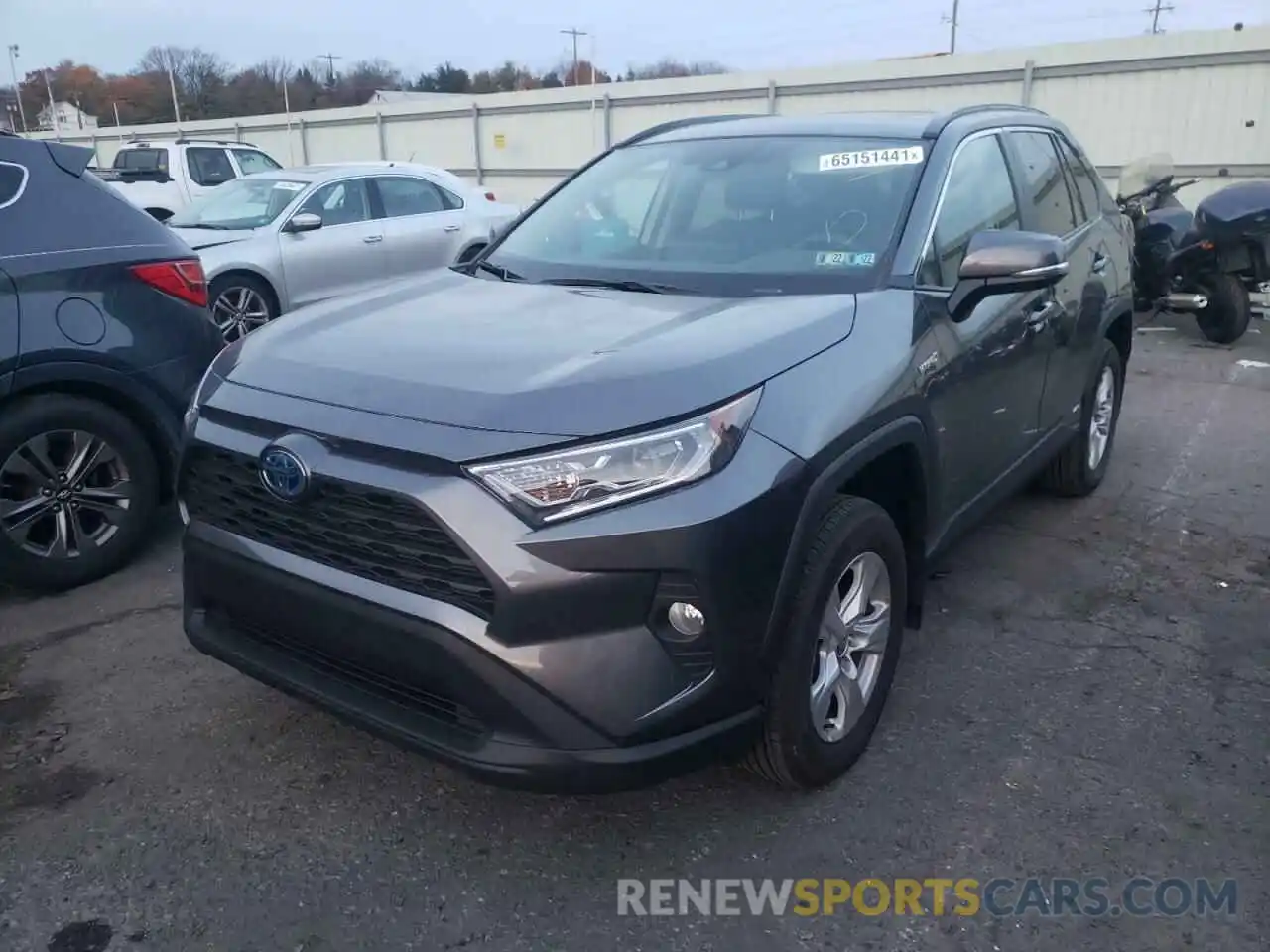 2 Photograph of a damaged car 4T3RWRFV3MU025165 TOYOTA RAV4 2021