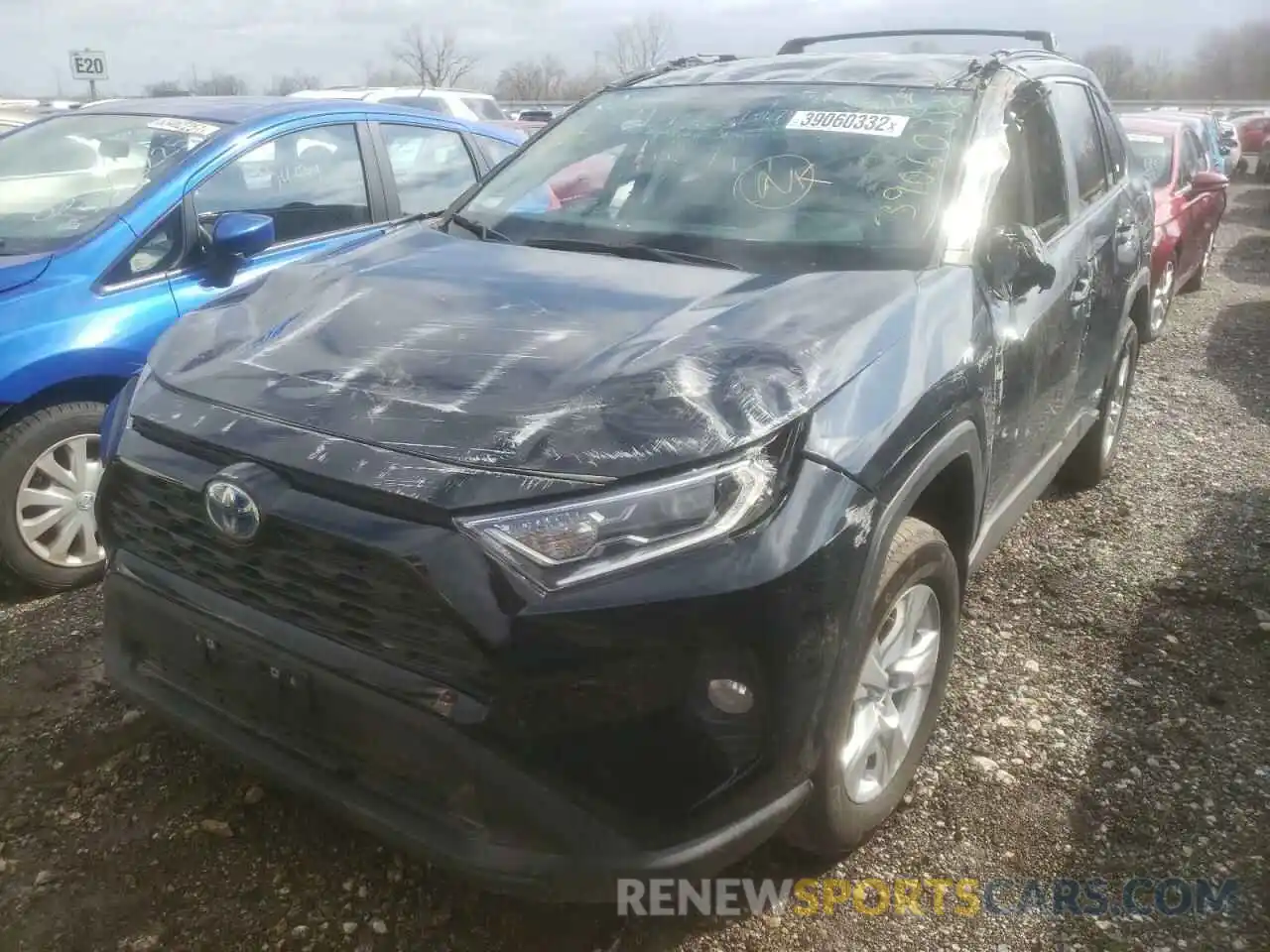 2 Photograph of a damaged car 4T3RWRFV3MU041091 TOYOTA RAV4 2021