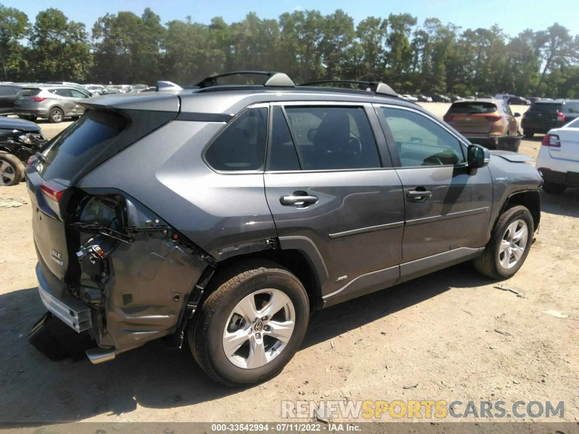 4 Photograph of a damaged car 4T3RWRFV3MU046405 TOYOTA RAV4 2021