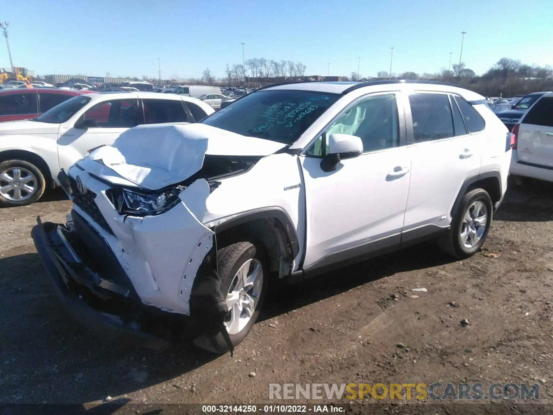 2 Фотография поврежденного автомобиля 4T3RWRFV4MU012683 TOYOTA RAV4 2021