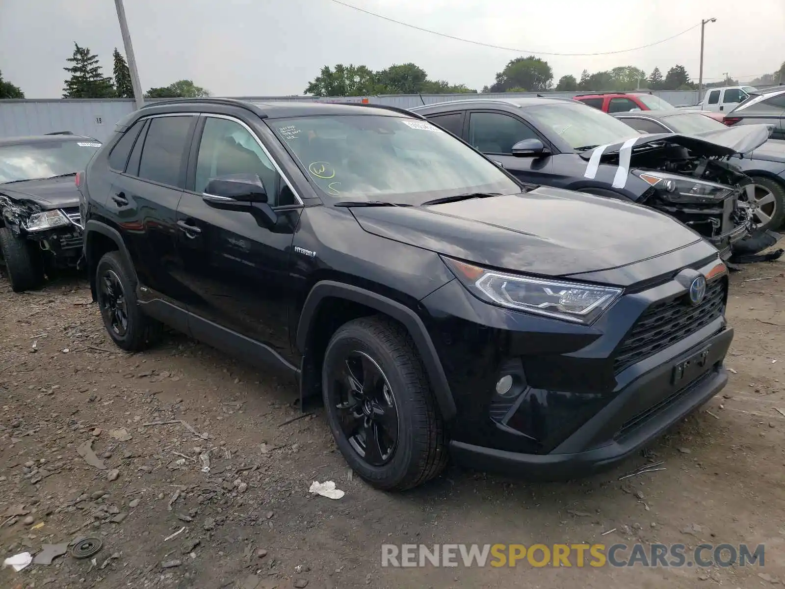 1 Фотография поврежденного автомобиля 4T3RWRFV4MU017009 TOYOTA RAV4 2021