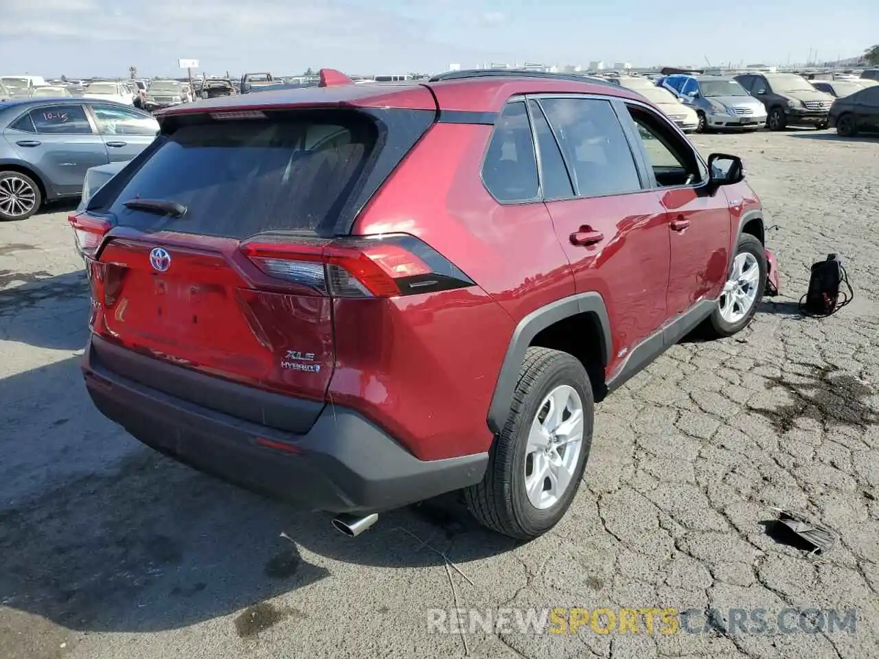 4 Photograph of a damaged car 4T3RWRFV4MU017026 TOYOTA RAV4 2021