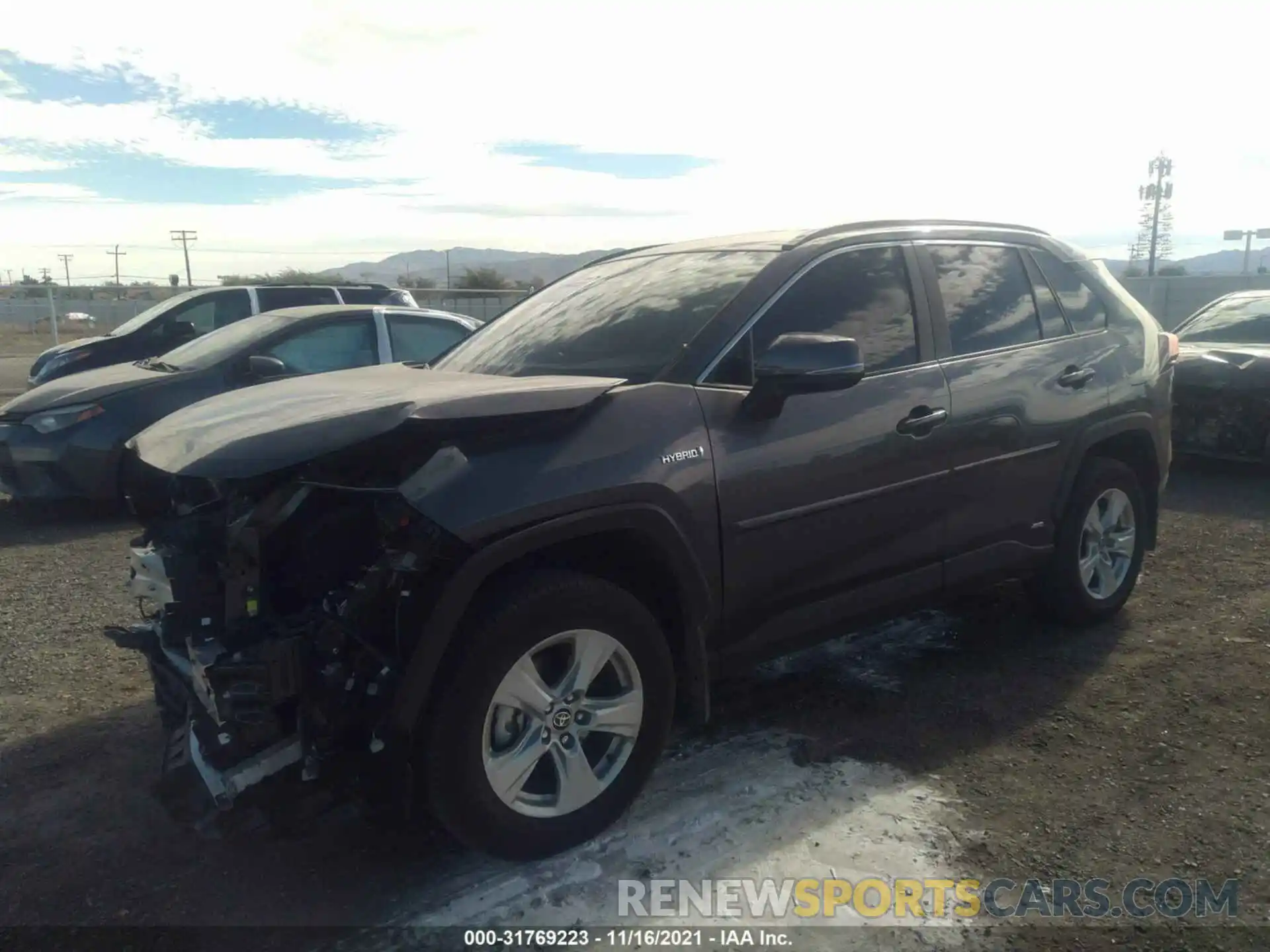 2 Photograph of a damaged car 4T3RWRFV4MU022761 TOYOTA RAV4 2021