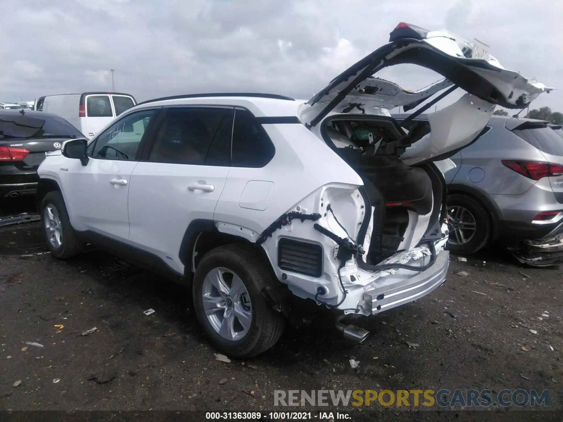 3 Photograph of a damaged car 4T3RWRFV4MU023327 TOYOTA RAV4 2021