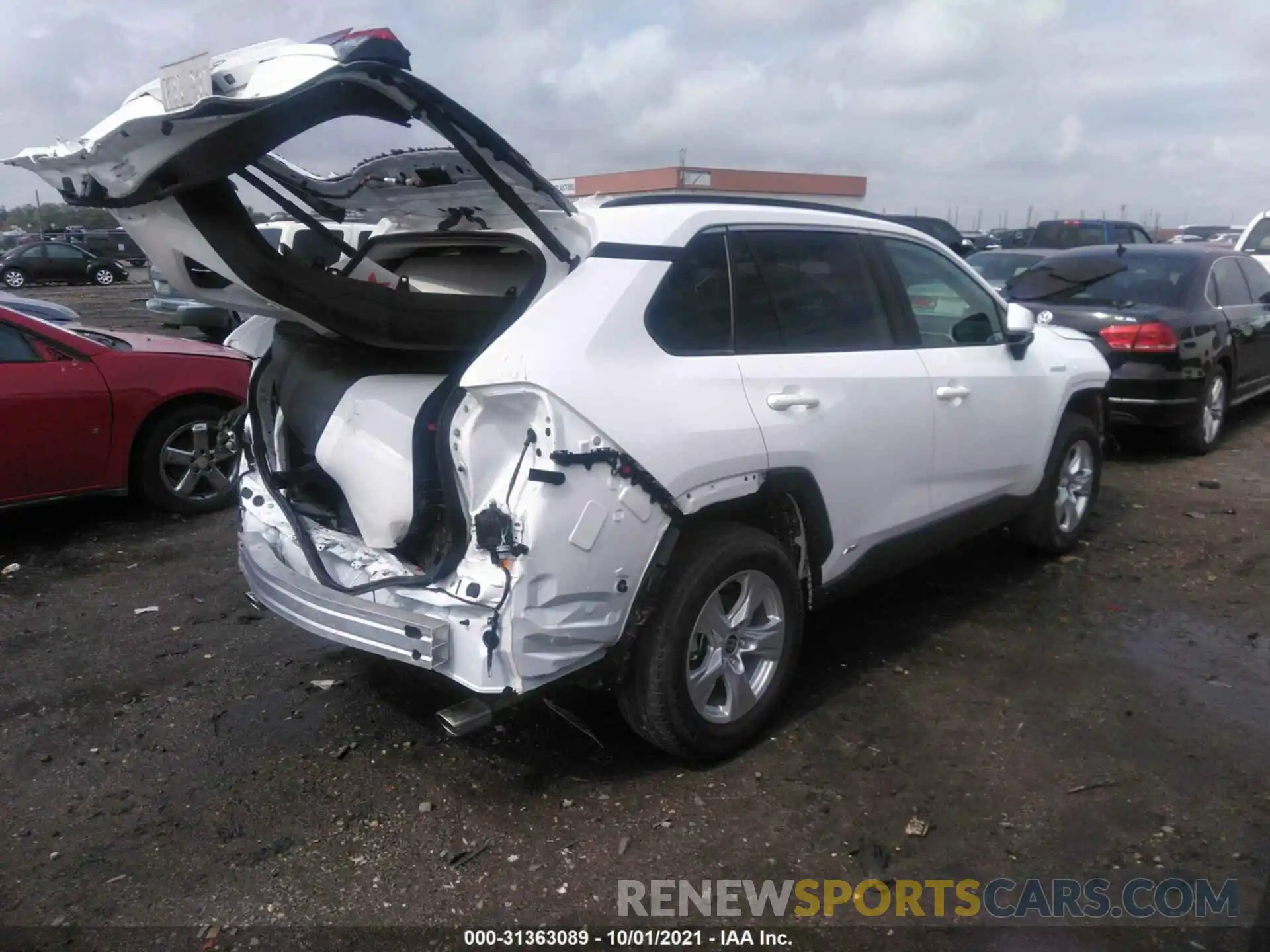 4 Photograph of a damaged car 4T3RWRFV4MU023327 TOYOTA RAV4 2021