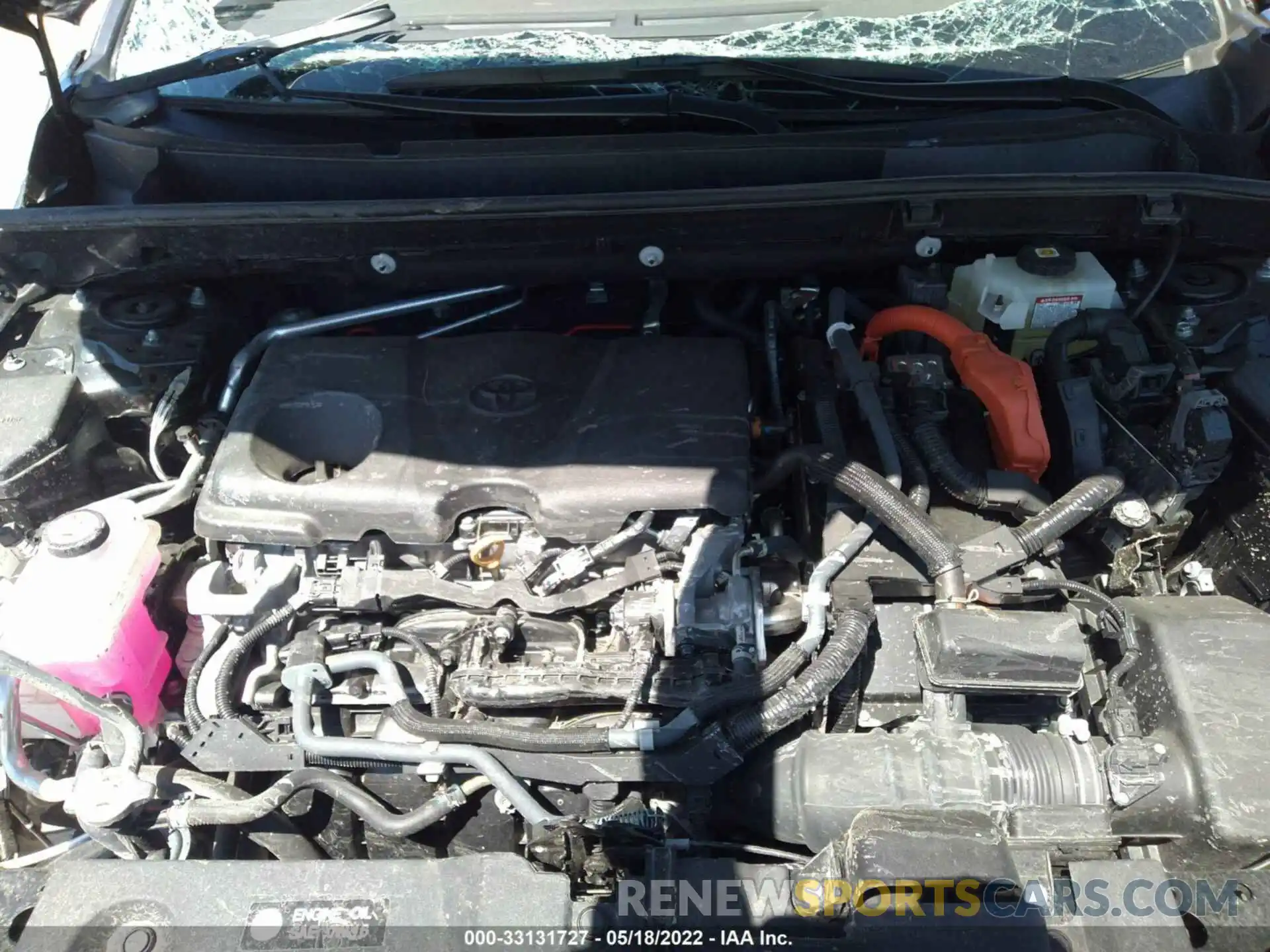 10 Фотография поврежденного автомобиля 4T3RWRFV4MU023831 TOYOTA RAV4 2021