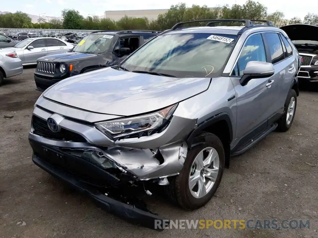 2 Photograph of a damaged car 4T3RWRFV4MU038457 TOYOTA RAV4 2021