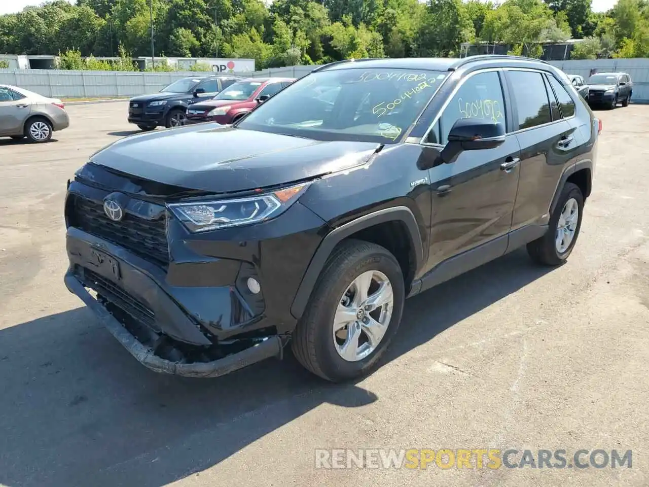 2 Photograph of a damaged car 4T3RWRFV4MU039687 TOYOTA RAV4 2021