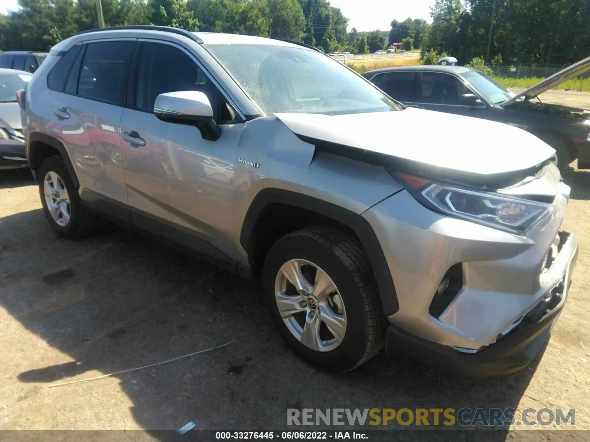 1 Photograph of a damaged car 4T3RWRFV4MU042136 TOYOTA RAV4 2021