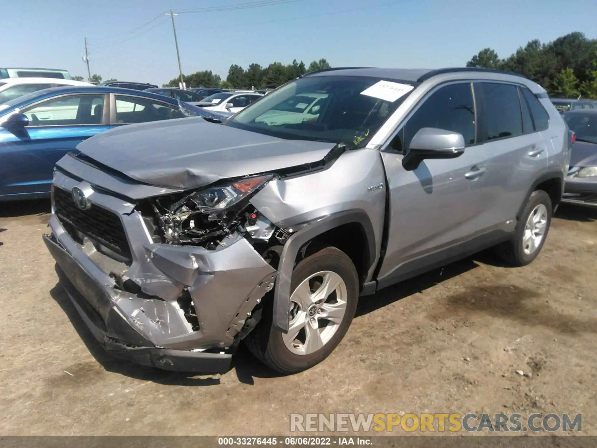 2 Photograph of a damaged car 4T3RWRFV4MU042136 TOYOTA RAV4 2021