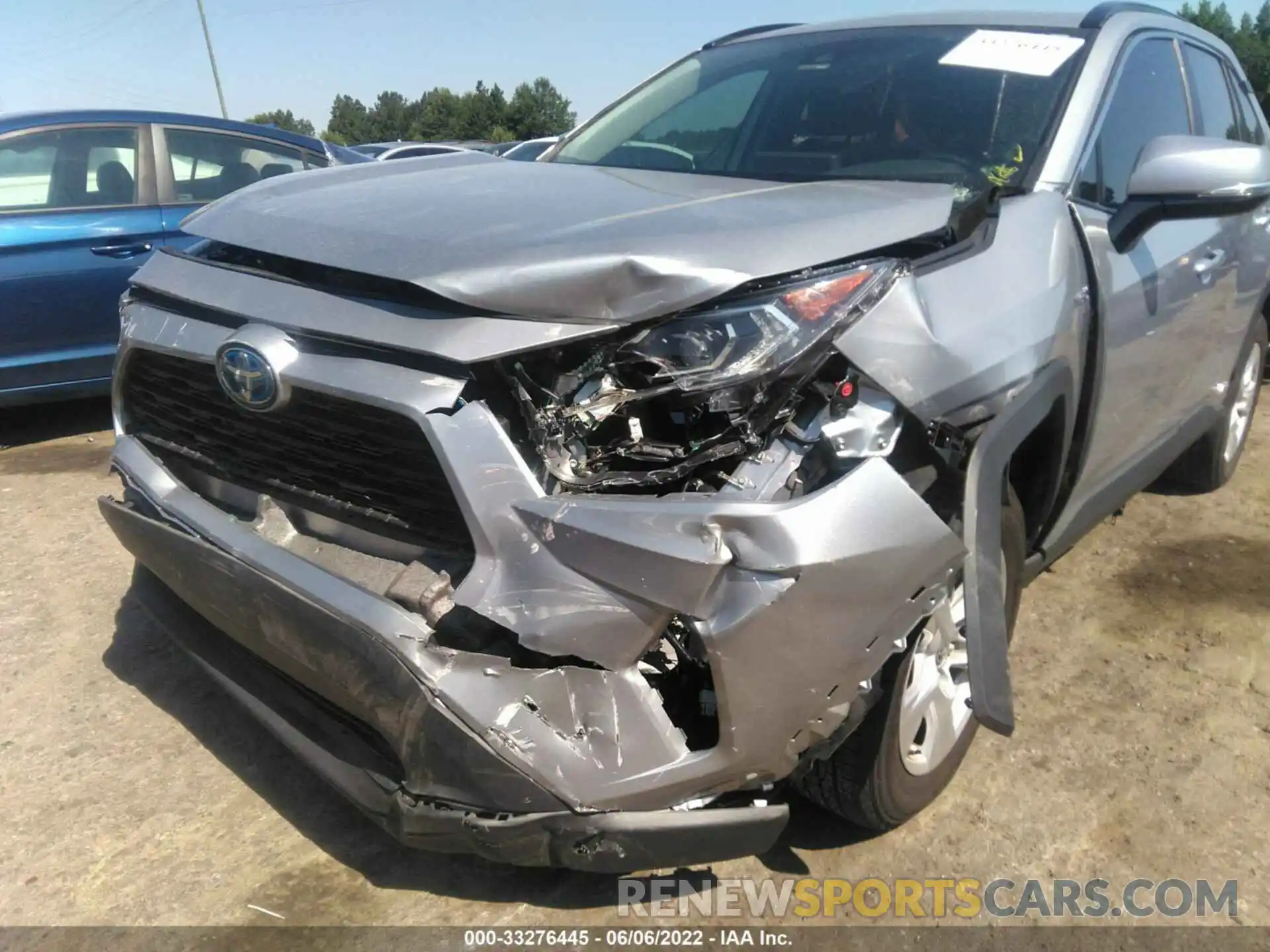 6 Photograph of a damaged car 4T3RWRFV4MU042136 TOYOTA RAV4 2021