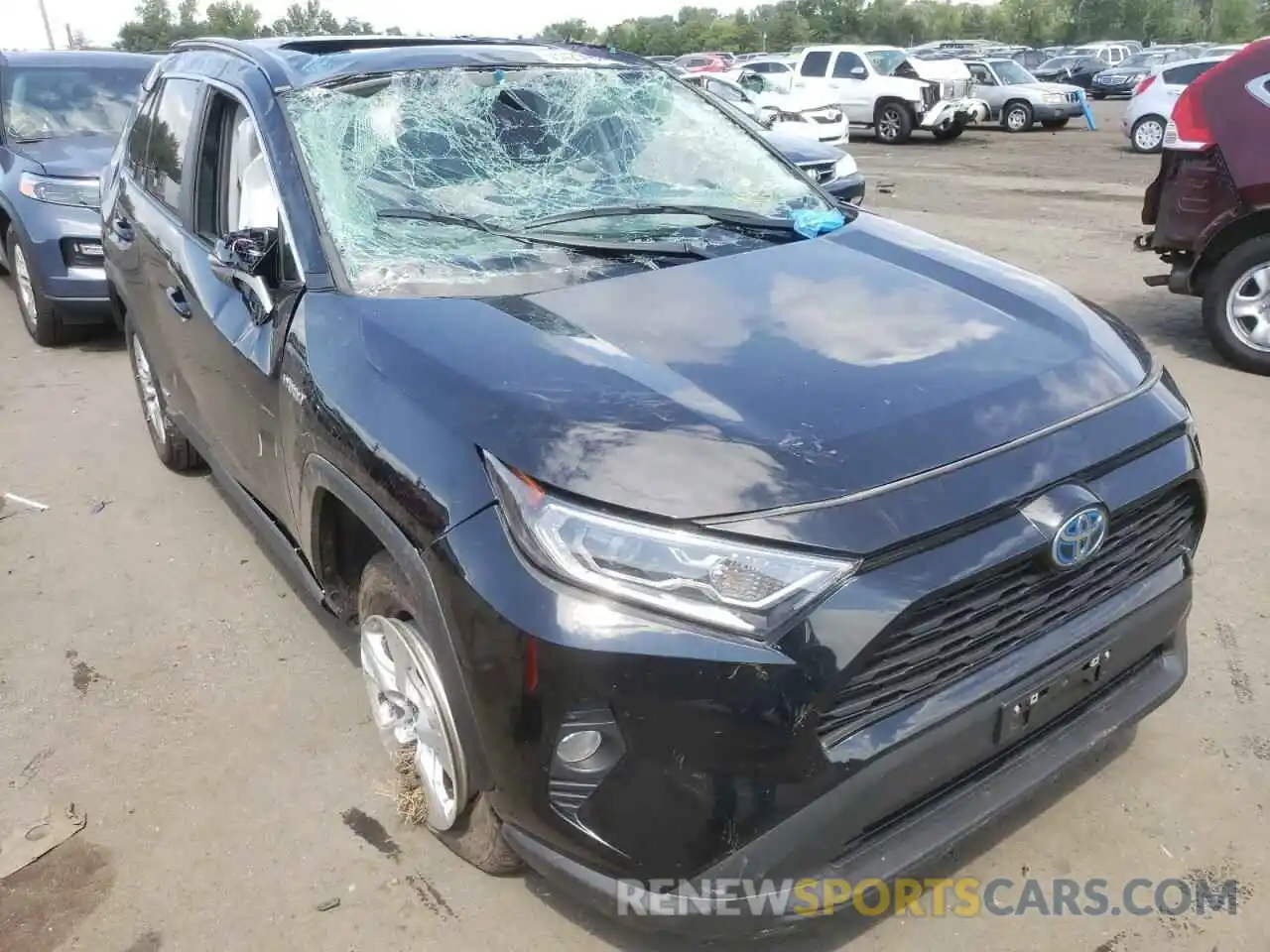 1 Photograph of a damaged car 4T3RWRFV4MU049314 TOYOTA RAV4 2021