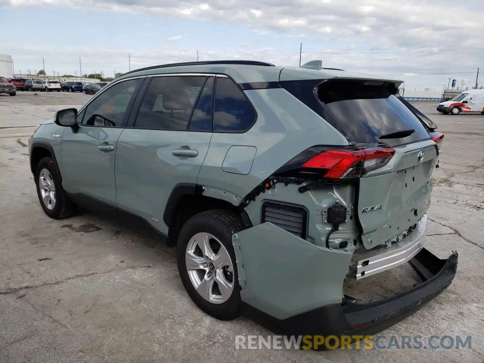 3 Photograph of a damaged car 4T3RWRFV5MU022672 TOYOTA RAV4 2021