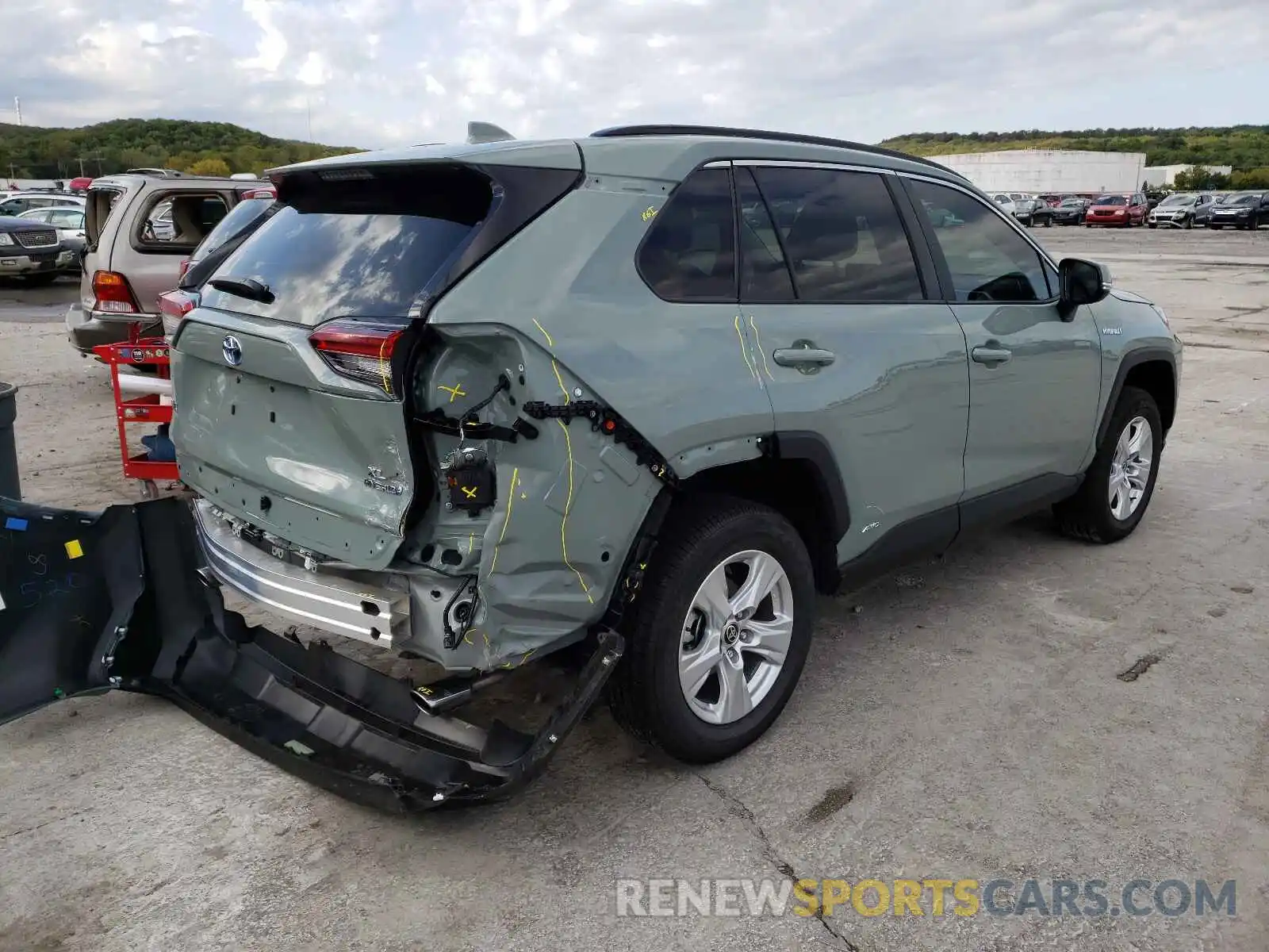 4 Photograph of a damaged car 4T3RWRFV5MU022672 TOYOTA RAV4 2021