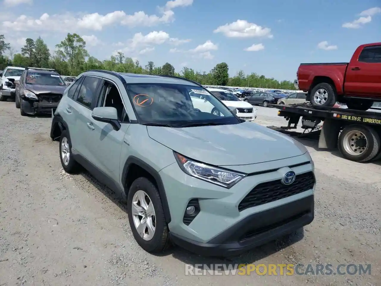 1 Photograph of a damaged car 4T3RWRFV5MU027564 TOYOTA RAV4 2021