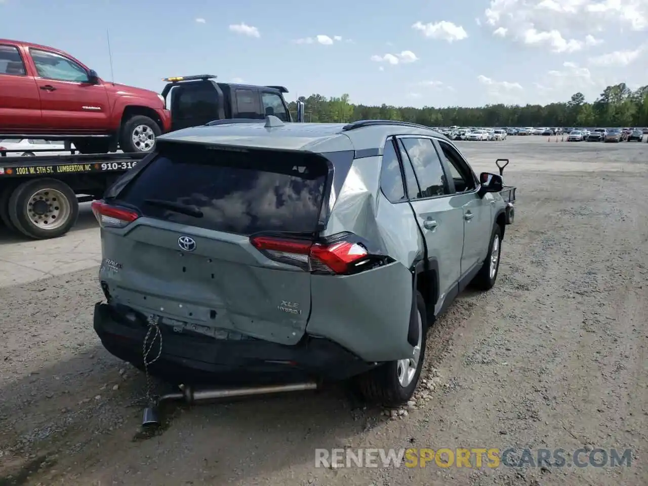 4 Photograph of a damaged car 4T3RWRFV5MU027564 TOYOTA RAV4 2021