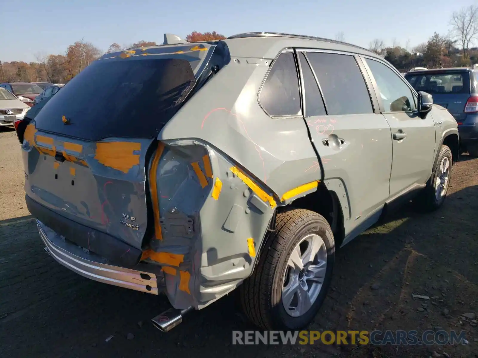 4 Photograph of a damaged car 4T3RWRFV5MU030710 TOYOTA RAV4 2021