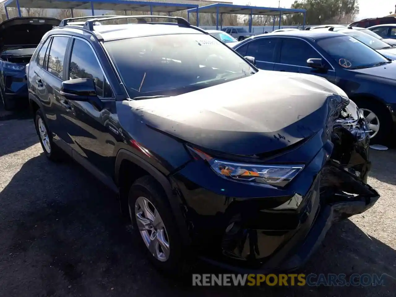 1 Photograph of a damaged car 4T3RWRFV5MU042534 TOYOTA RAV4 2021