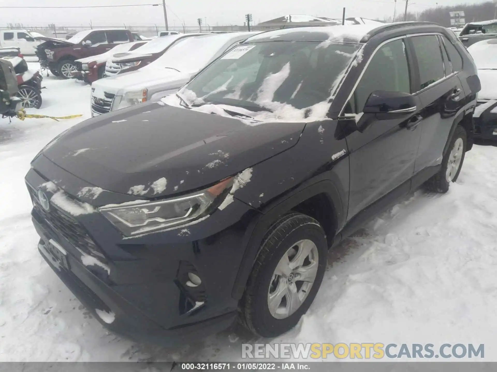 2 Photograph of a damaged car 4T3RWRFV5MU043361 TOYOTA RAV4 2021