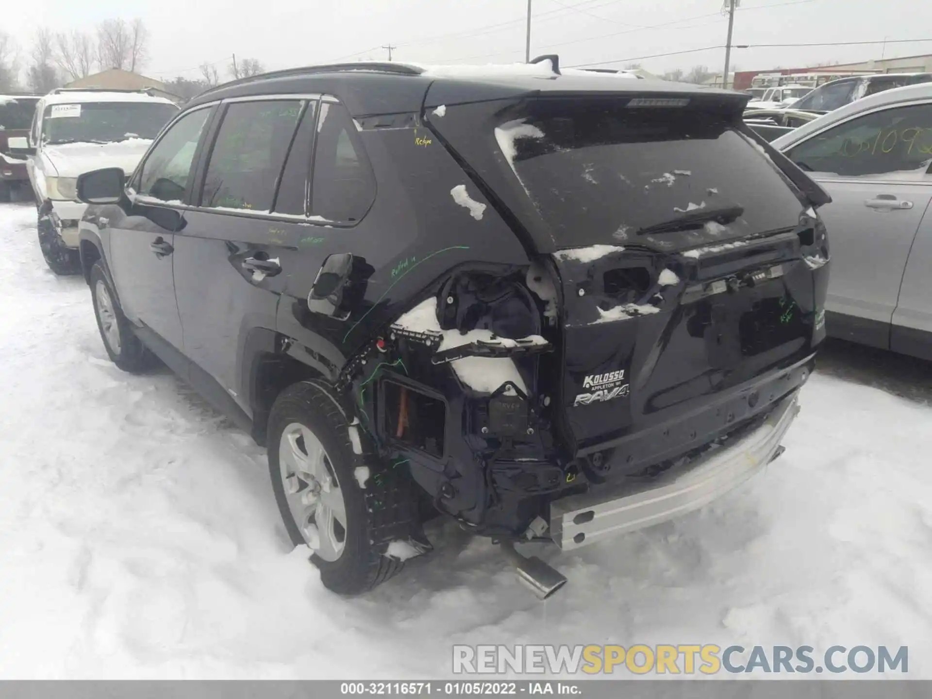 3 Photograph of a damaged car 4T3RWRFV5MU043361 TOYOTA RAV4 2021