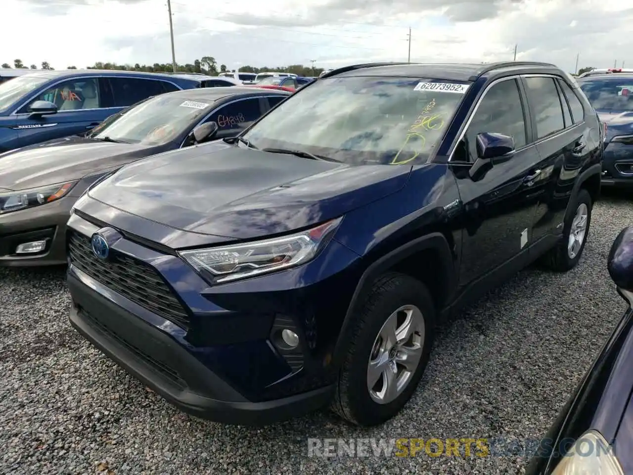 2 Photograph of a damaged car 4T3RWRFV5MU049726 TOYOTA RAV4 2021